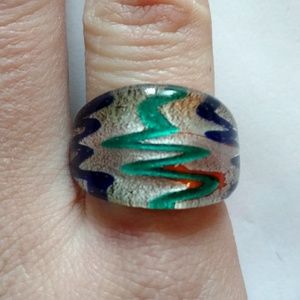 Glass Ring Women's Handmade
